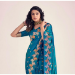 Picture of Wonderful Silk Teal Saree