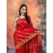 Picture of Resplendent Silk Fire Brick Saree