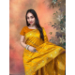 Picture of Resplendent Silk Golden Saree