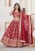 Picture of Taking Chiffon Fire Brick Lehenga Choli