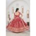 Picture of Taking Chiffon Fire Brick Lehenga Choli