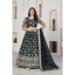 Picture of Good Looking Chiffon Black Lehenga Choli