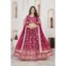 Picture of Elegant Chiffon Saddle Brown Lehenga Choli