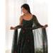 Picture of Fascinating Chiffon Sea Green Readymade Salwar Kameez