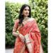 Picture of Charming Silk Salmon Saree