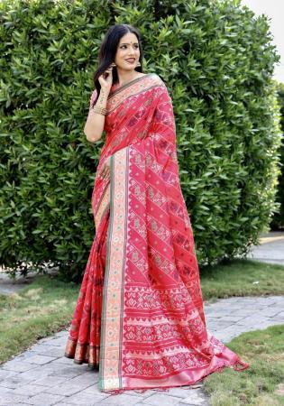 Picture of Fascinating Silk Light Pink Saree