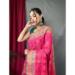 Picture of Graceful Silk Deep Pink Saree