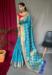 Picture of Taking Silk Turquoise Saree