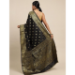 Picture of Excellent Silk Black Saree