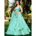 Picture of Classy Net Powder Blue Lehenga Choli