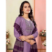 Picture of Resplendent Silk Rosy Brown Readymade Salwar Kameez