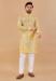 Picture of Graceful Cotton Pale Golden Rod Kurtas