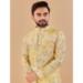 Picture of Graceful Cotton Pale Golden Rod Kurtas