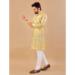 Picture of Graceful Cotton Pale Golden Rod Kurtas