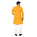 Picture of Ravishing Cotton Yellow Kurtas