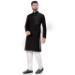 Picture of Pleasing Cotton Black Kurtas