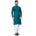 Picture of Classy Cotton Teal Kurtas