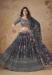 Picture of Magnificent Georgette Dark Slate Grey Lehenga Choli