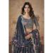 Picture of Magnificent Georgette Dark Slate Grey Lehenga Choli