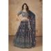 Picture of Magnificent Georgette Dark Slate Grey Lehenga Choli