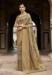 Picture of Amazing Silk Dark Khaki Saree