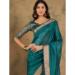 Picture of Magnificent Cotton & Organza Dim Gray Saree