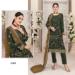 Picture of Georgette Dark Slate Grey Straight Cut Salwar Kameez