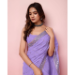 Picture of Pleasing Georgette Medium Purple Saree