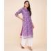 Picture of Cotton & Linen Purple Readymade Salwar Kameez