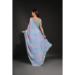 Picture of Beautiful Georgette Light Steel Blue Saree