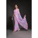 Picture of Pretty Georgette Light Steel Blue Saree