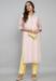 Picture of Sightly Linen Misty Rose Kurtis & Tunic