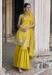 Picture of Appealing Georgette Golden Rod Readymade Salwar Kameez