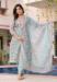 Picture of Gorgeous Linen Powder Blue Readymade Salwar Kameez