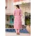 Picture of Stunning Linen Plum Readymade Salwar Kameez