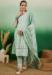 Picture of Cotton Dark Sea Green Readymade Salwar Kameez