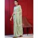 Picture of Bewitching Georgette Dark Sea Green Saree