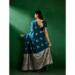 Picture of Enticing Cotton Navy Blue Saree