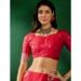 Picture of Classy Cotton Crimson Saree