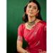 Picture of Classy Cotton Crimson Saree