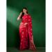 Picture of Classy Cotton Crimson Saree