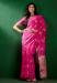 Picture of Lovely Cotton Hot Pink Saree