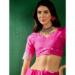 Picture of Lovely Cotton Hot Pink Saree