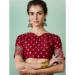 Picture of Enticing Cotton Maroon Saree