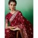 Picture of Enticing Cotton Maroon Saree