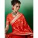 Picture of Statuesque Cotton Tomato Saree