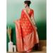 Picture of Statuesque Cotton Tomato Saree