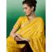 Picture of Exquisite Cotton Dark Golden Rod Saree