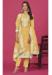 Picture of Fascinating Organza Peru Straight Cut Salwar Kameez