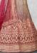 Picture of Nice Net Maroon Lehenga Choli